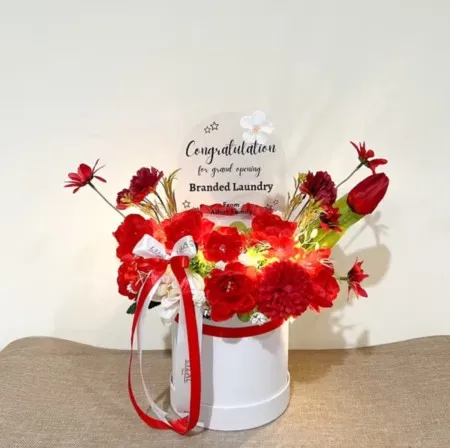 Bloom Box Akrilik Ucapan Grand Opening Murung Raya